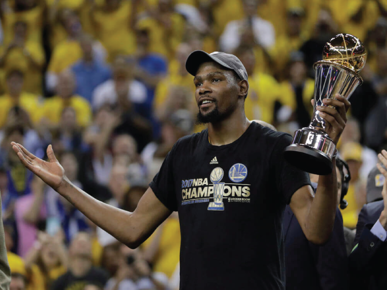 nike releases kd championship commercial immediately after dubs