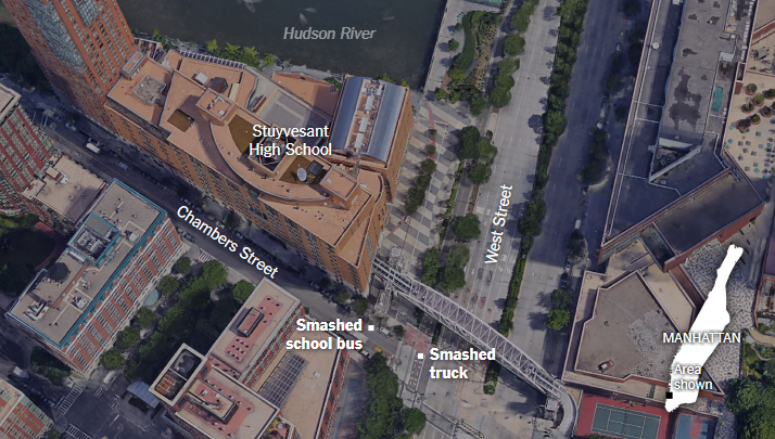 纽约世贸中心附近再遭恐袭，8人死亡多人受伤！