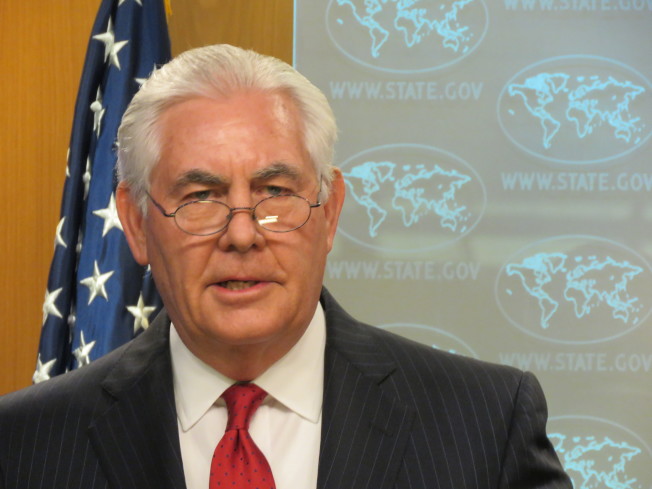 提勒森离职记者会 全程不提川普 中情局长庞培欧接任