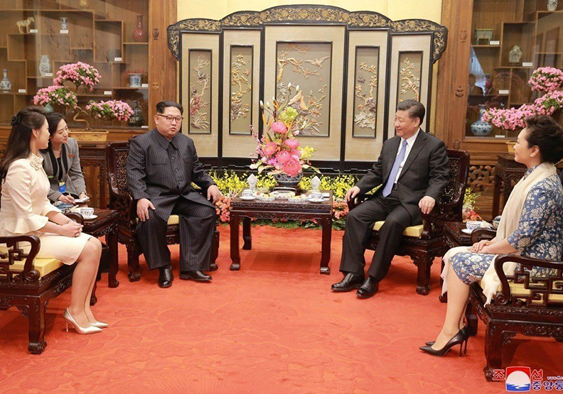 经济解析／金正恩访陆是在告诉川普：中国站在北韩这边