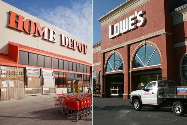 Home Depot VS. Lowe‘s 哪家更好？赢家一招制胜！