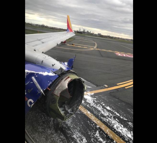 美西南航空班机空中引擎爆炸 乘客被吸出机外1死
