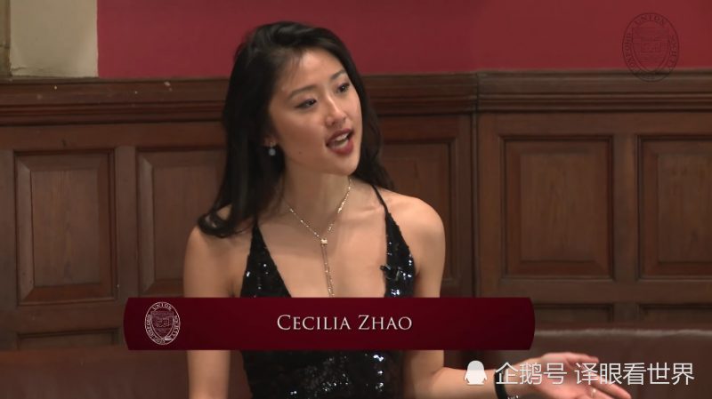 华裔牛津大学女辩手迷倒外国网友，既美貌又励志啊~