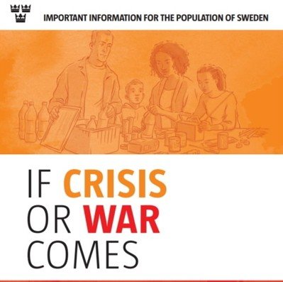 战争危机手册大改版 中立国瑞典在害怕什麽？