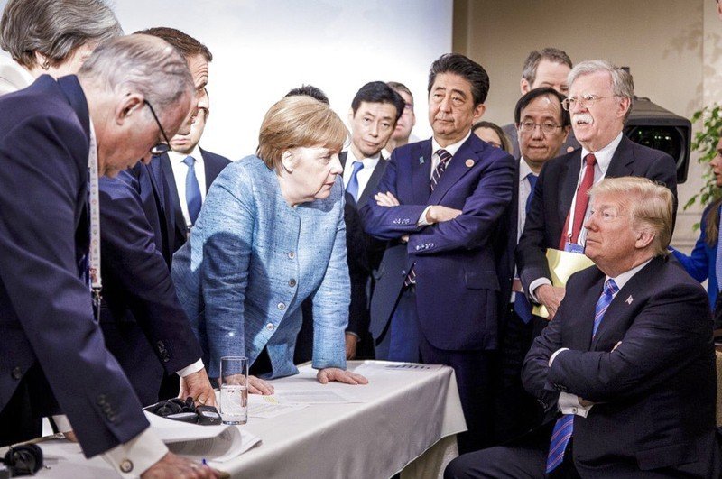 G7内哄收场 德媒：美国不再是西方领导国家