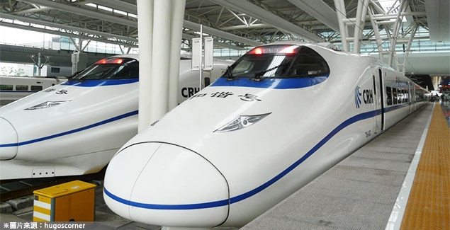 中国大陆的高铁与印度的慢车