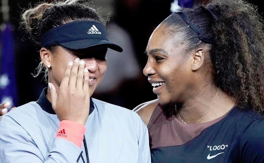 大坂直美与小威的赛后眼泪