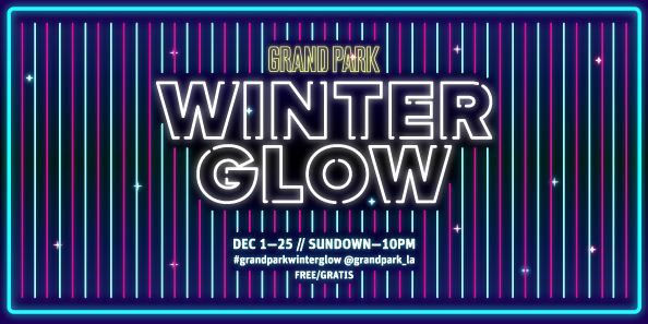 🎀洛杉矶Grand Park冬日灯光秀|Grand Parks Winter Glow