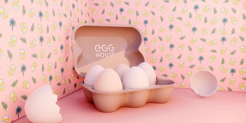 蛋蛋主题快闪博物馆|The Egg House