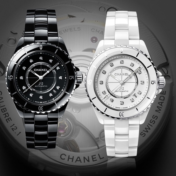 CHANEL香奈兒推出全新J12鑽石腕錶 | 昌興珠寶鐘錶集團