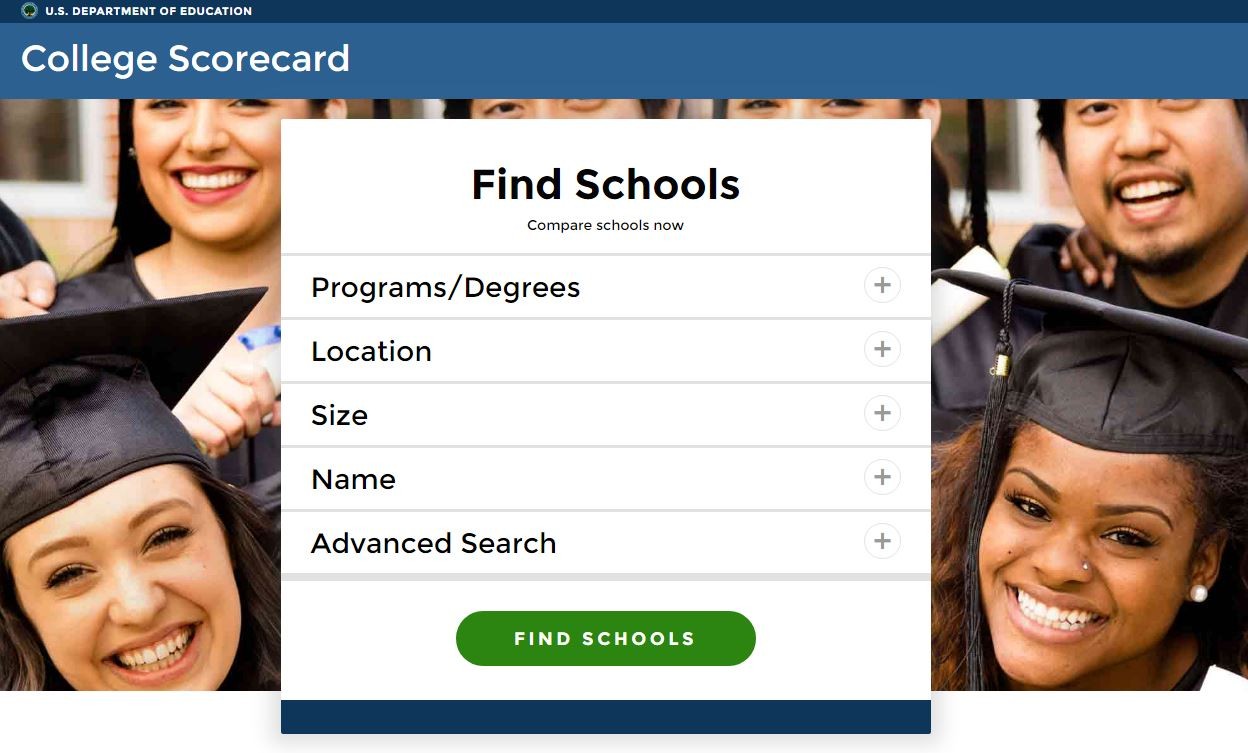 这个联邦政府刚改良过的网站 是帮你选大学和专业的好工具