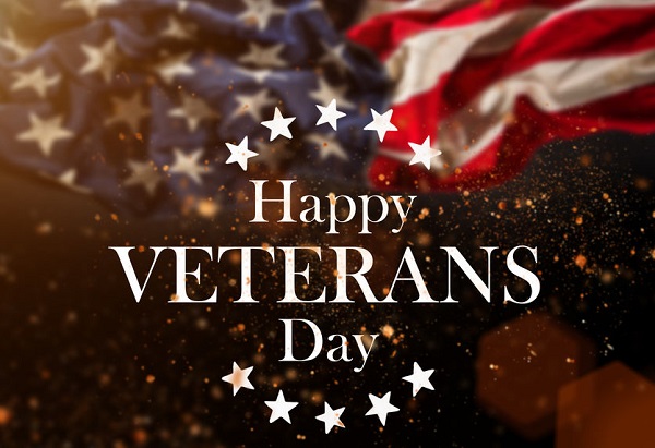 【醫療】Happy Veterans Day to all the brave men and women who serve and have served.