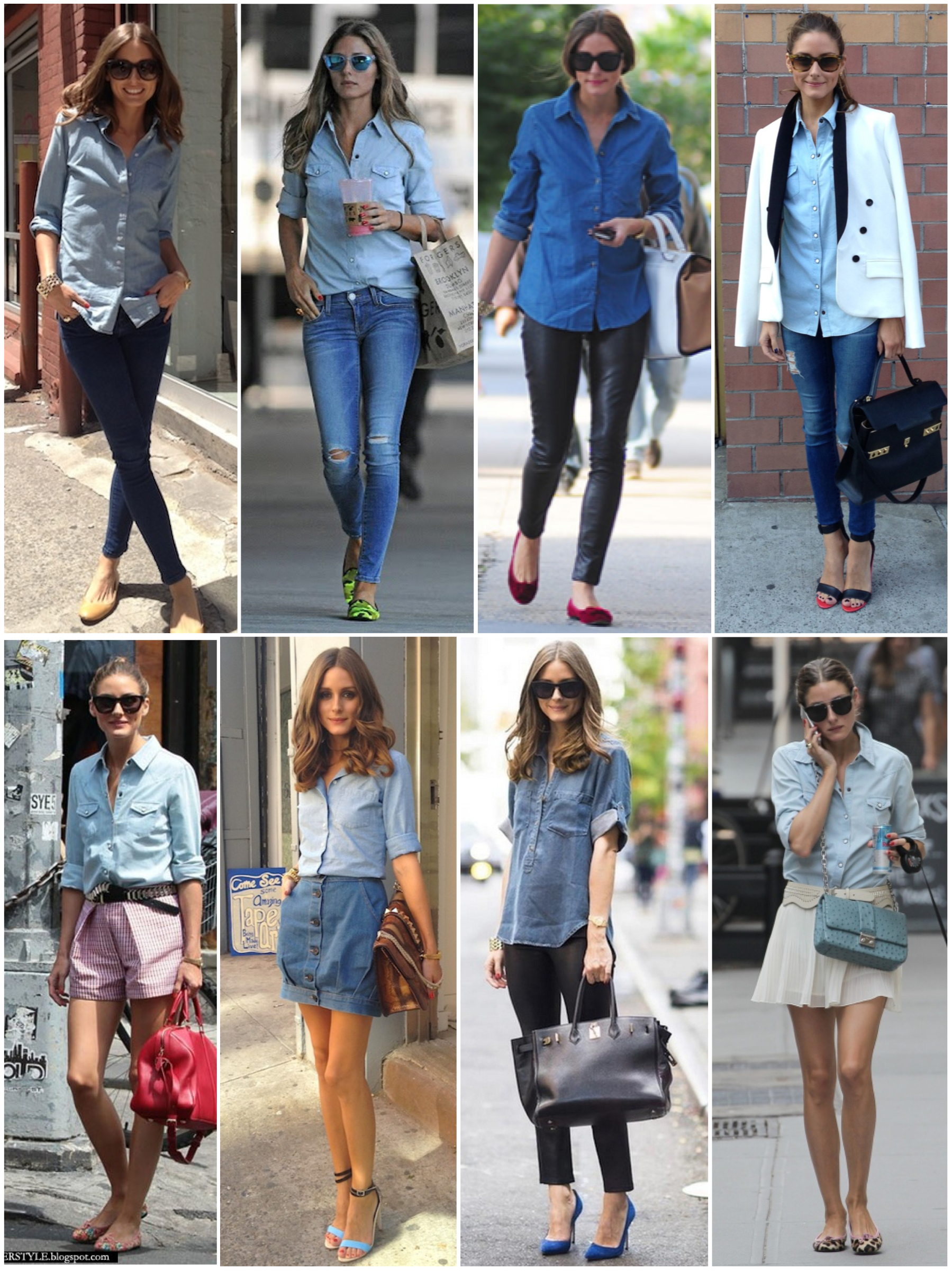 olivia palermo chambray