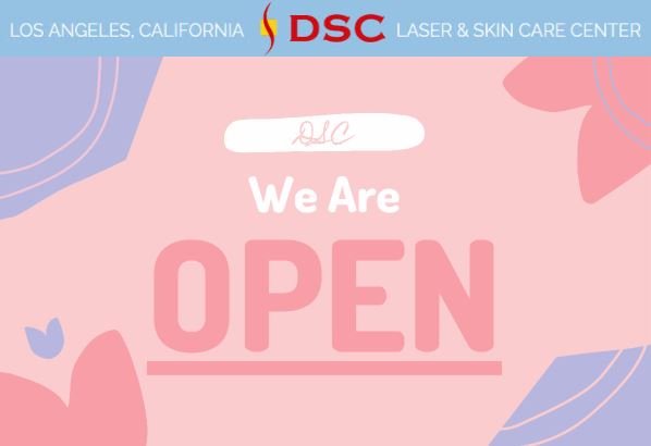 【醫美】Reminder: We Are Open! DSC 美芝秀鐳射美容纖體中心