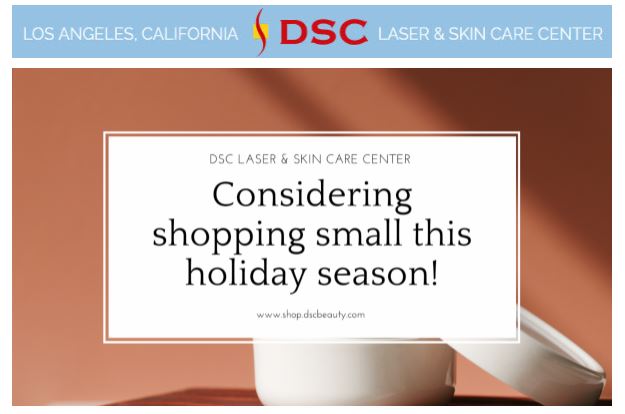 【醫美】Friend, Happy Small Business Saturday from DSC! 🙌 | 美芝秀鐳射美容纖體中心