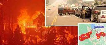太浩湖告急！加州大火摧毁度假天堂，数万居民紧急撤离