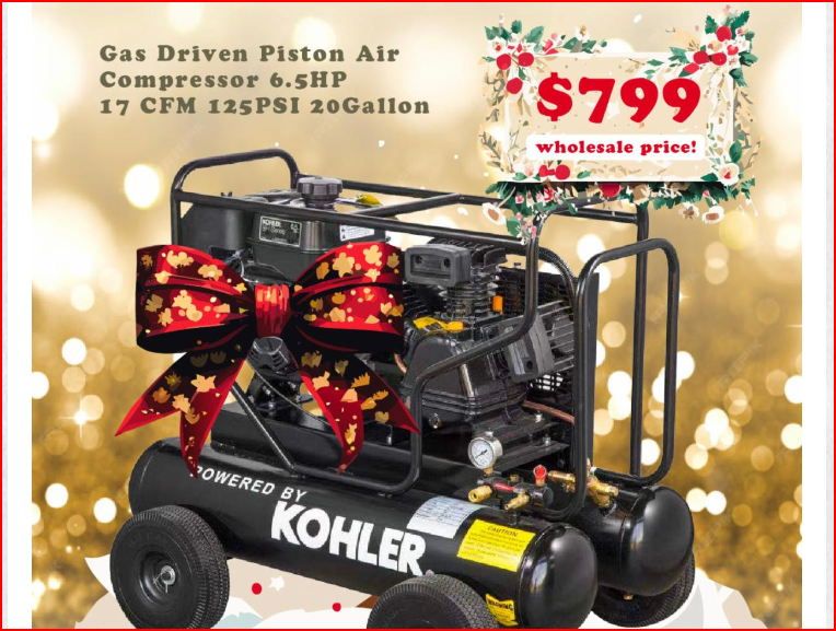 Get your Air Compressors for Christmas! please see Bwanaz.com