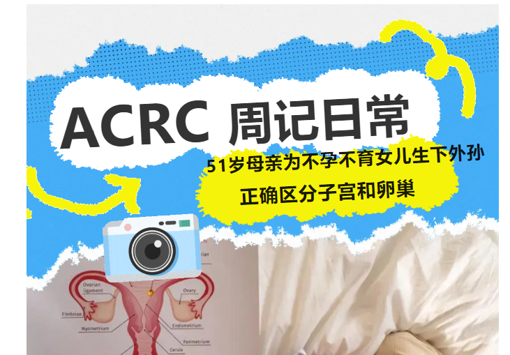 【健康】51岁母亲为不孕不育女儿生下外孙！正确区分子宫和卵巢！——《ACRC的周记日常》