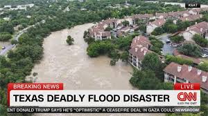 【德州洪水】美國德州洪水至少78死41失蹤 川普承諾協助救災