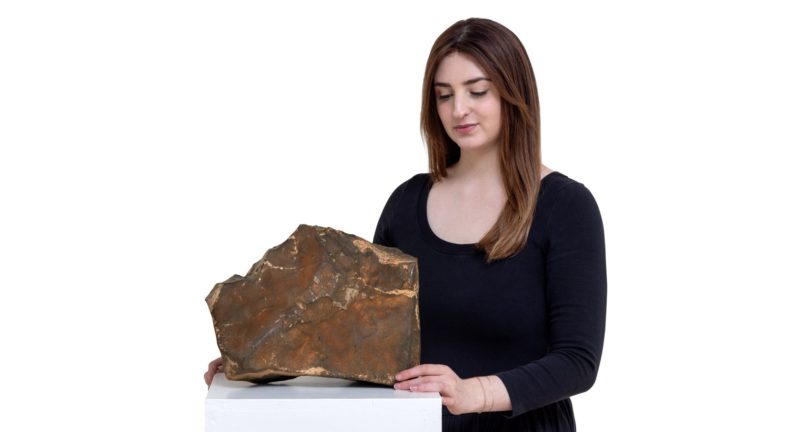 【火星隕石】落於地表機率微乎其微，地球最大火星隕石 430 萬美元落槌