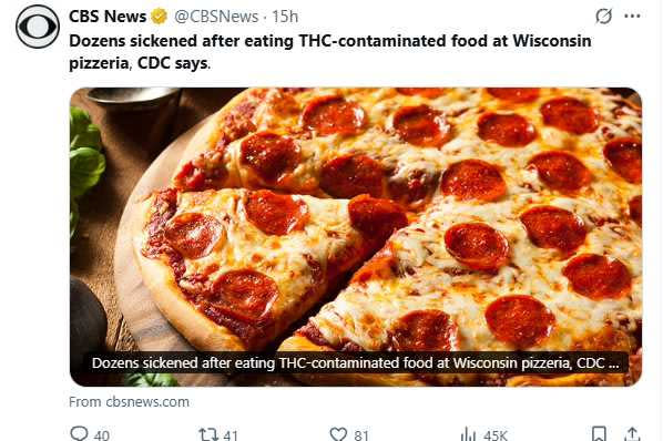 【食安疏失】美國威州餐廳誤用含大麻油烹飪「85名顧客中毒送醫」 CDC發布警告