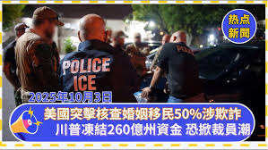 美國突擊核查婚姻移民：50%涉欺詐 | 川普凍結260億州資金 恐掀裁員潮 | 哈佛與川普達協議 5億建技校 | AI熱潮引發建廠潮 卻缺人缺錢