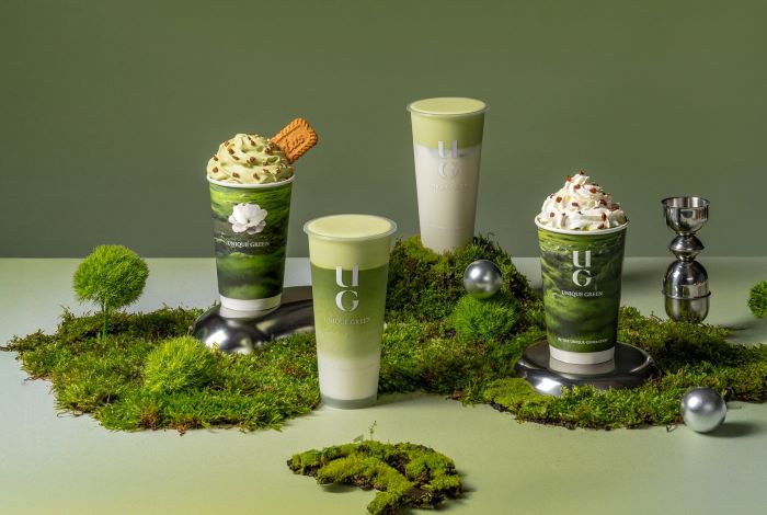 【奶茶】新时尚茶饮 UG 洛杉矶旗舰店 盛大开幕 AI 科技制茶只需 7 秒 未来感空间成新地标