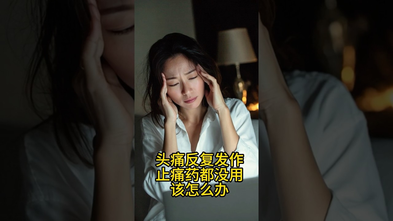 頭痛反復發作，止痛藥都沒用，該怎麼辦？