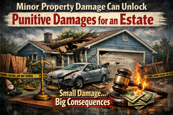 ⭐【邓洪説法】瞬间死亡下的遗产继承人存活索赔：小额财产损失如何开启惩罚性赔偿之门 |  Deng Law Center