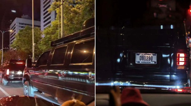 【川普訪中】川普特勤專車驚現北京！掛「美國政府」車牌 具防彈+夜視功能