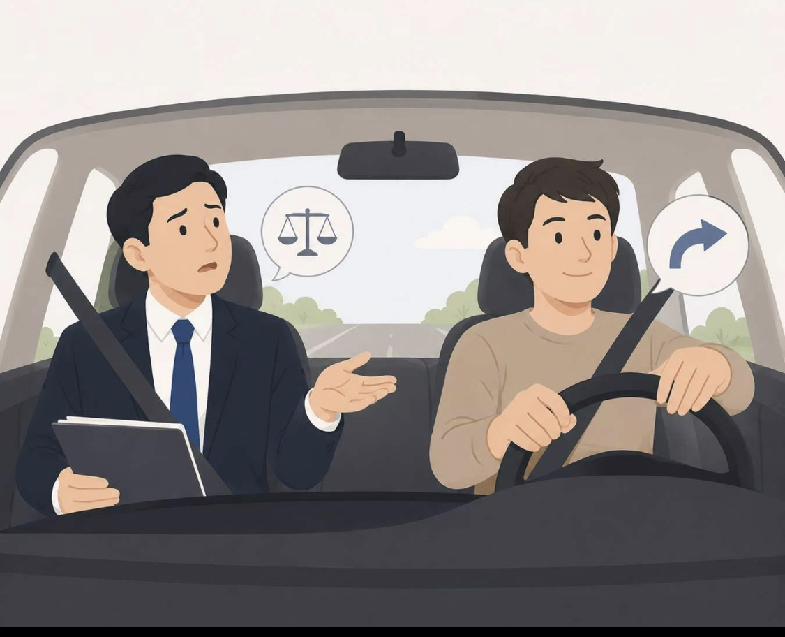 【法律】王鸿彬律师和您分享在刑事案件里特别常见的情况“请了律师，却还赖在“驾驶座”上不肯下来”