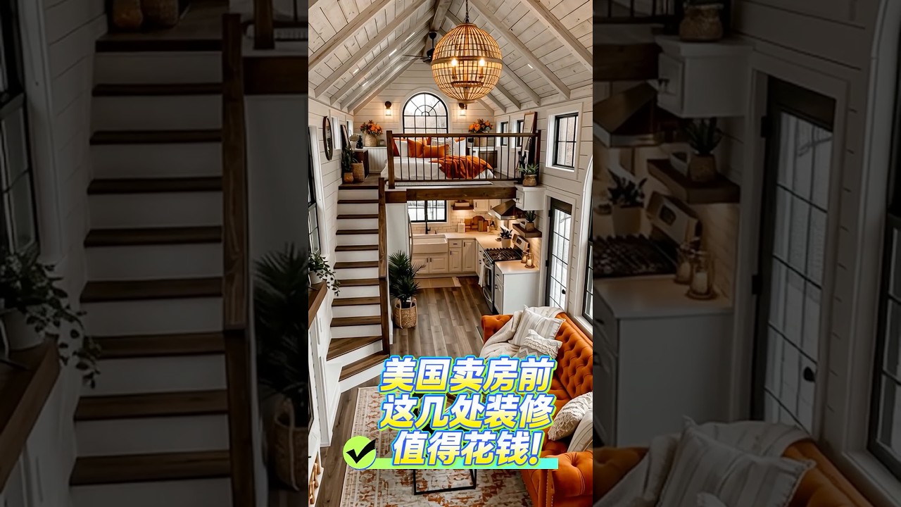 美国卖房前🏠这几处装修值得花钱❗️