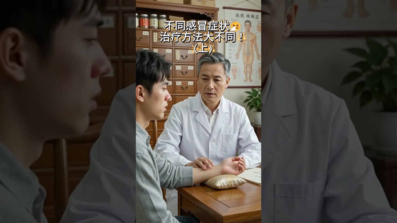 不同感冒症狀🤧治療方法大不同！（上）