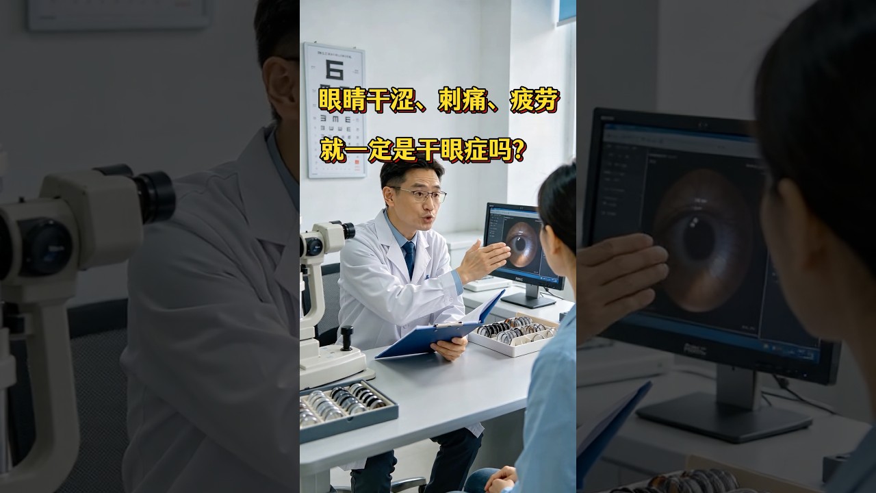 眼睛乾涩、刺痛、疲劳就一定是乾眼症吗❓