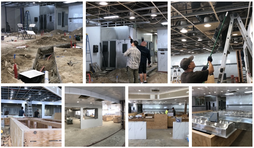 【建筑】Covina 的大型自助餐厅装修工程，正在进行中｜恒德建筑