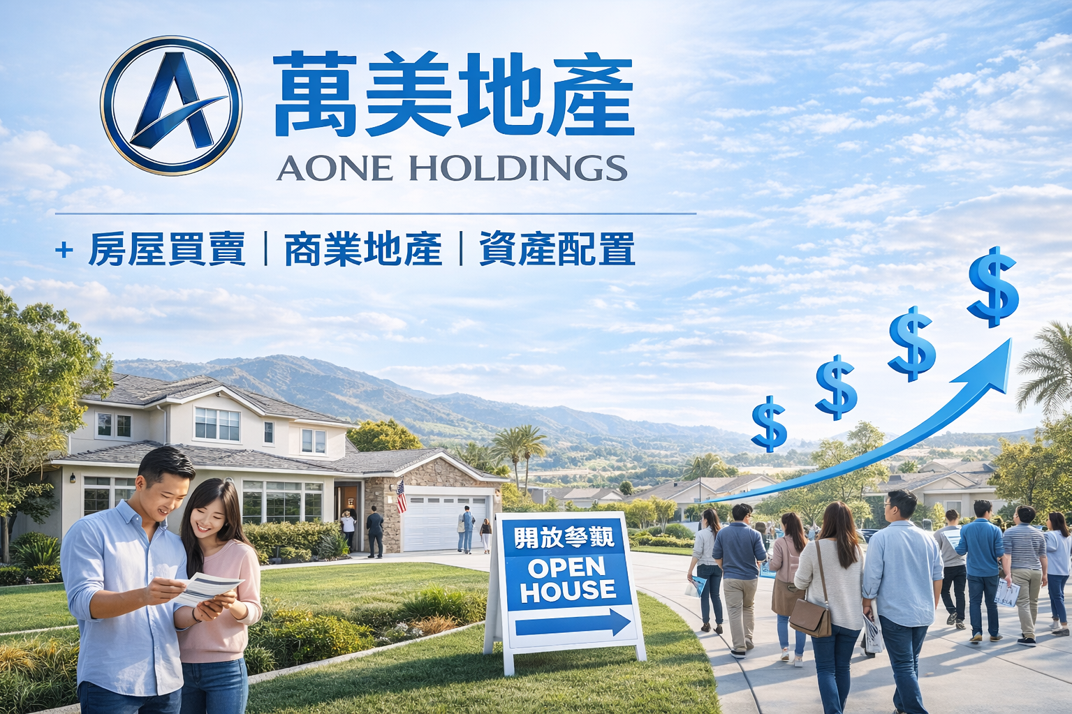 【萬美地產】深耕南加州華人市場 提供專業房地產一站式服務