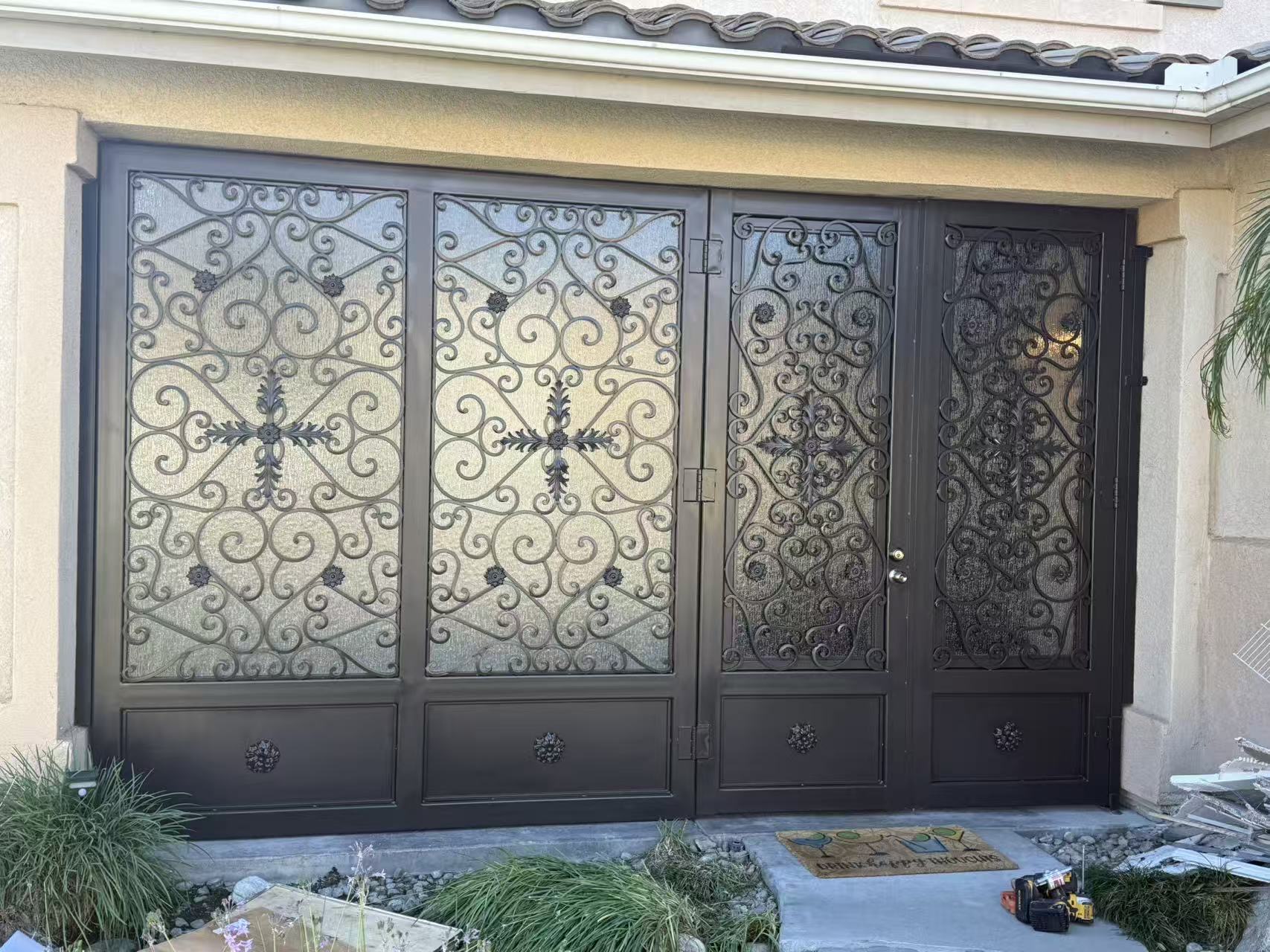 【铁艺制作】铭鑫铁艺｜匠心打造高端铁门工程　安全与美学兼具再升级