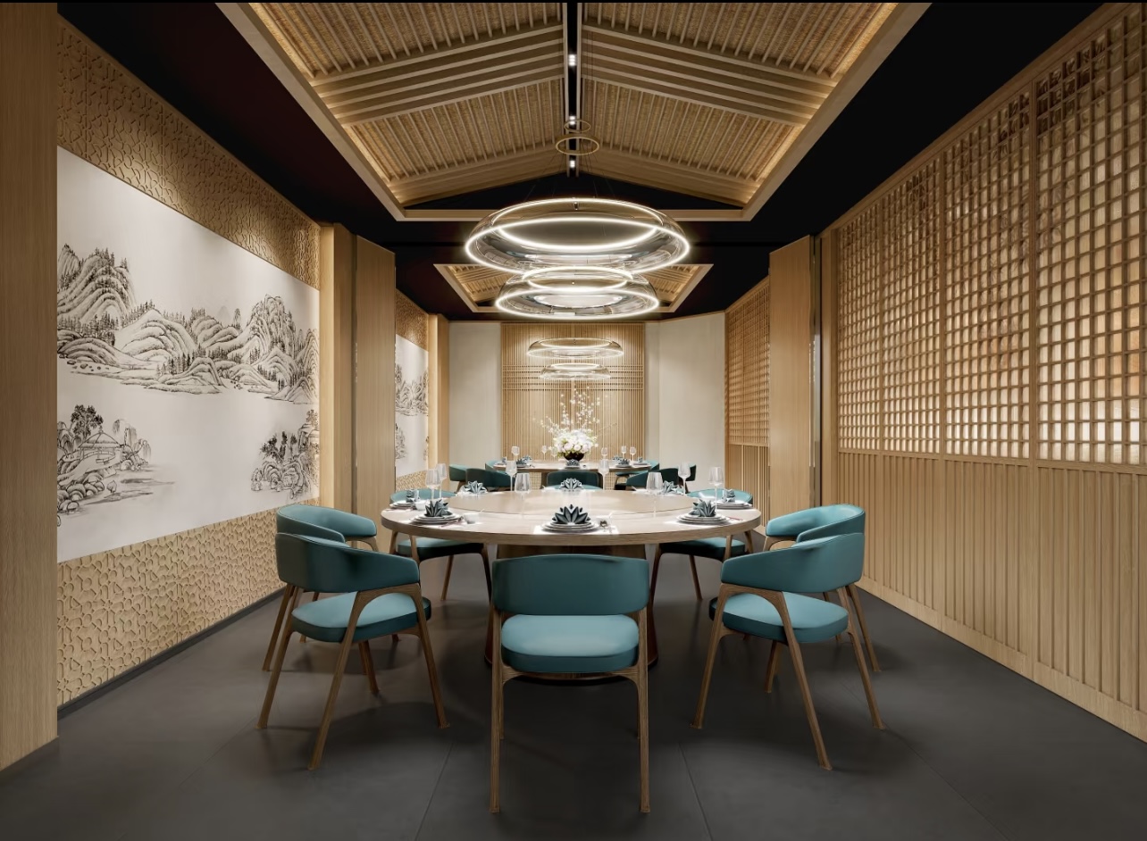 【餐廳裝修】美国餐厅装修案例-北京缘 BeijingTastyHouse｜驊美建築裝修