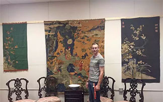 【史帝芬拍賣行 】美國洛杉磯 史蒂芬藝術​​品鑑賞一寸緙絲一寸金