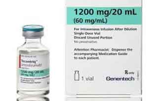 美国FDA批准Atezolizumab（商品名Tecentriq）用於治疗非小细胞肺癌